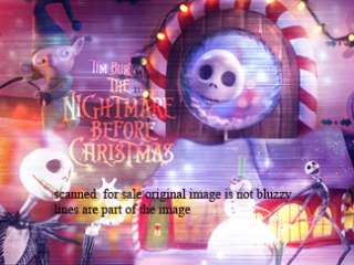 Nightmare Before Christmas Tim Burton DRAMATIC  