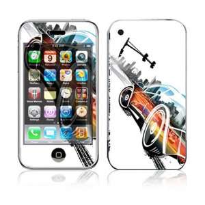 Speed Decorative Skin Cover Decal Sticker for Apple 3G iPhone / iPhone 