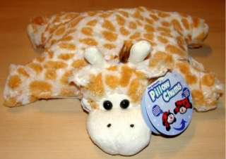 Brand NEW Cuddly Authentic PILLOW CHUMS PET Jerry the Giraffe 