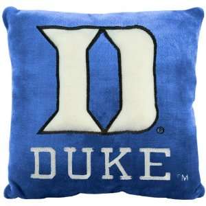  Duke Blue Devils Duke Blue 15 Square 3D Plush Pillow 