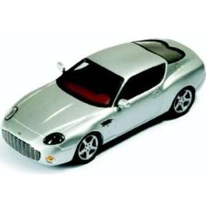  Aston Martin DB7 Zagato 2004 Silver 1/43 Scale diecast 