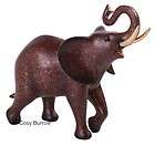 Elephant African Safari Animal Nature Sculpture Statue Figurine 