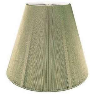 Empire silk string lampshade with hand sewn lining 14 