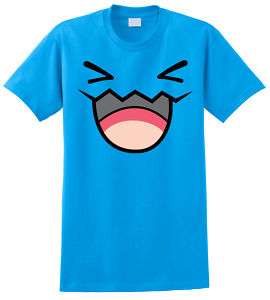 Pokemon WOBBUFFET T Shirt Anime Pikachu Front and Back  