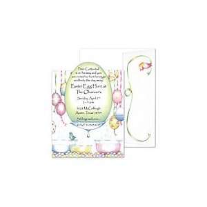 Egg Dye Invitation Holiday Invitations