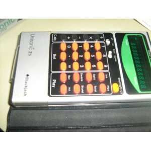  Unisonic Deluxe Pocket Blackjack Computer with Calculator 