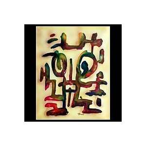  NOVICA Abstract Painting   Myself