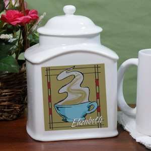  Personalized Ceramic Tea Jar