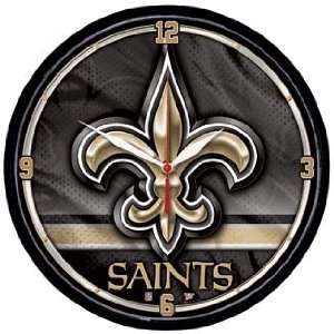  New Orleans Saints NFL Round Wall Clock by Wincraft 