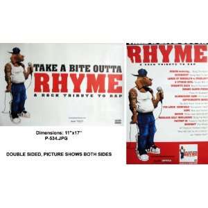  TAKE A BITE OF OUT RHYME 11x 17 Poster 