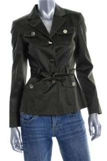 Anne Klein NEW Green Jacket BHFO Coat Sale Misses 10  