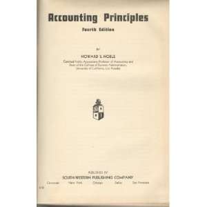  Accounting Principles Howard S. Noble Books