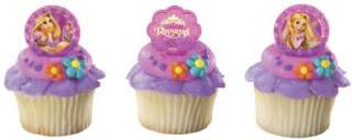 TANGLED RAPUNZEL CupCake Topper Party Decoration Favors  