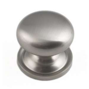   Solid Plain Cabinet Knob with Backplate CK 3217 ATP