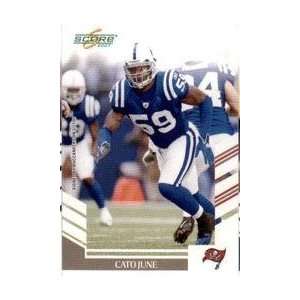  2007 Score #226A Cato June   Indianapolis Colts / Tampa 