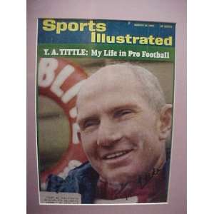   Sports Illustrated Magazine Professionally Matted Cover 11 X 14 Size