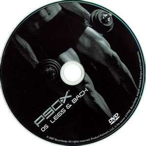  Beachbody P90X Extreme Home Fitness #5 LEGS & BACK DVD 