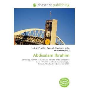  Abdisalam Ibrahim (9786132721457) Books