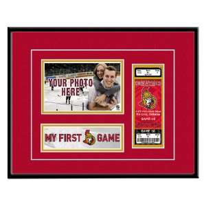  Ottawa Senators My First Game Ticket Frame Sports 