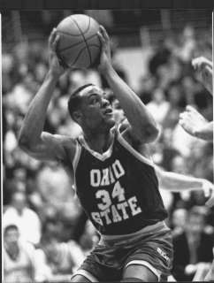 1994 Lawrence Funderburke Ohio State University Basketball Player 