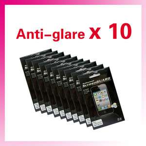 Anti glare Matte LCD Screen Protector for iPhone 4 x10  