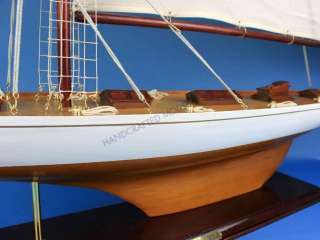 Columbia 60 Sailboat Decoration Authentic Model  