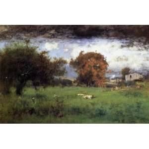  Hand Made Oil Reproduction   George Inness   24 x 16 