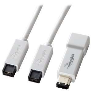  Rocketfish Mac/ PC FireWire 800 Cable w/adapter