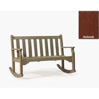  Casual Living Classic Quest Style 60 Inch Rocking Bench 