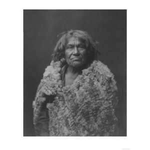  Espon Unzo Owa, Mohave Indian Curtis Photograph Stretched 