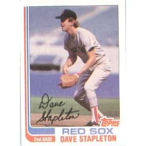  1982 Topps # 589 Dave Stapleton Boston Red Sox Baseball 