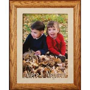 5x7 JUMBO ~ NIECE & NEPHEW Portrait Picture Frame For a Favorite Aunt 