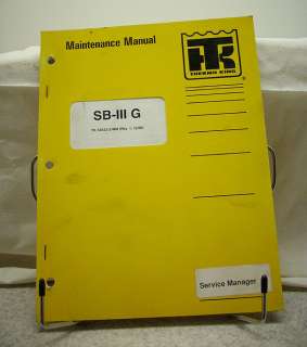 Manual termo de mantenimiento de motor de rey SB III G TK 482