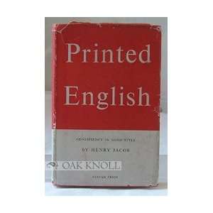  PRINTED ENGLISH Henry Jacob Books