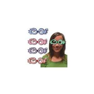  30 Glitter Foil Glasses (25 Pack)