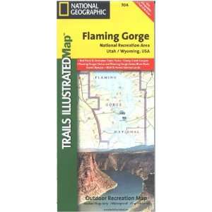  Map Flaming Gorge NRA (9781566954143) National 