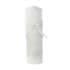  Jamie Lynn Wedding Tessa Collection Unity Candle, 3 by 9 
