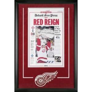  Detroit Red Wings 2008 Stanley Cup Detroit Free Press 