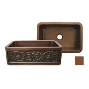 Whitehaus WH3020COFCSF SCO Copperhaus Copperhaus Kitchen Sinks Smooth 