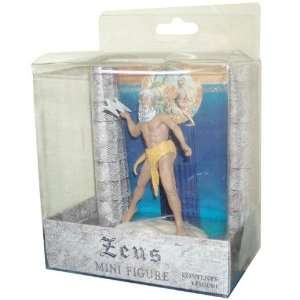  Greek Mythology 3.5 Inch Tall Mini Figure  Zeus with 