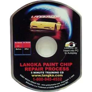  LANGKA Paint Chip Repair Process 5 Minute Training CD Automotive