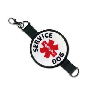 Creative Clam Service Dog Medical Alert Symbol 2 In 1 Double Sided 