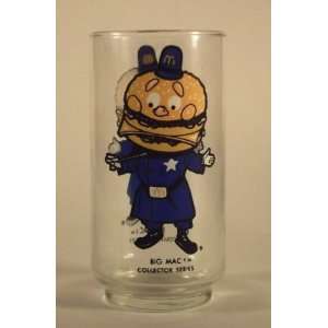  McDonalds Collector Series Big Mac Drinking Glass Tumbler 