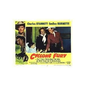 Cyclone Fury Original Movie Poster, 14 x 11 (1951)