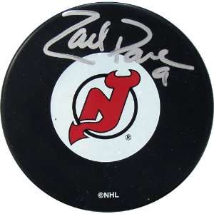   Devils Zach Parise New Jersey Devils Autograph Puck
