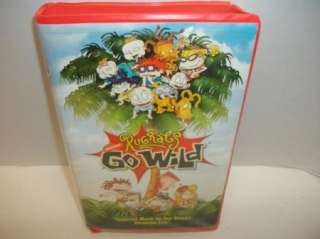 Rugrats Go Wild   VHS kids cartoon Movie Video Tape 097363405238 
