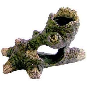   Zanusa Pet Products Resin Ornament Tree Stump 2 Medium