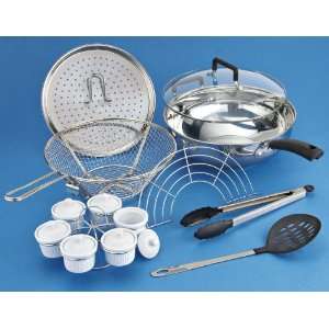 14   Pc. Stainless Chefs Pan Set 