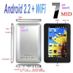 UMPC GOOGLE Android 2.2 WiFi Camera MID Tablet PC 3G  