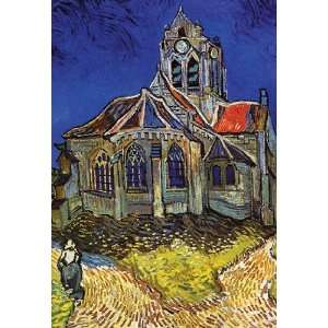  Church at Auvers 20x30 Canvas